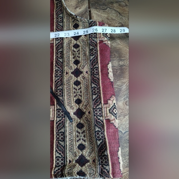 Blair Vest Reversible Fleece Size (M) Hickory Azteca Southwestern Zip Up - Picture 7 of 11